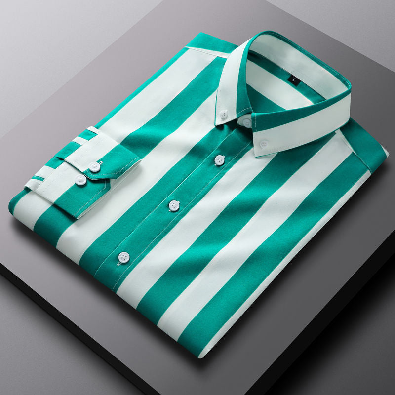CLASSIC STRIPE DRESS SHIRT