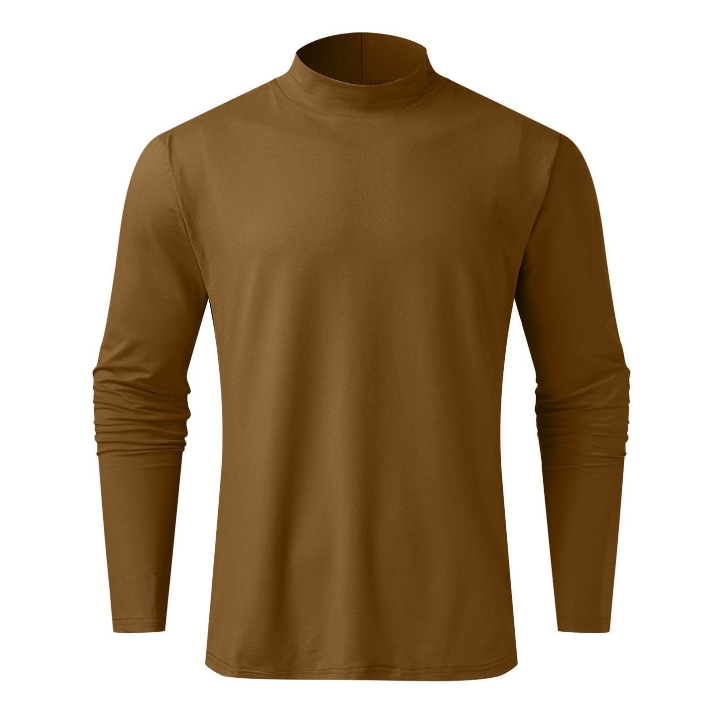 💝Mens High Neck Slim Fit Long Sleeve T-shirt