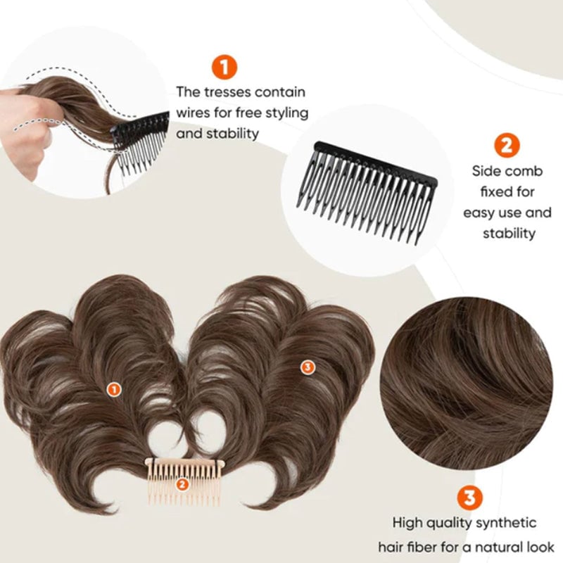 Side Comb Clip Clip in Good Hair Accessory✨