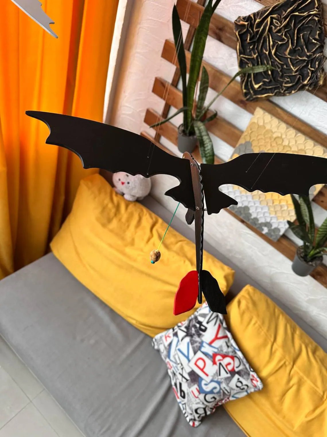 ✨Artisan Crafted Wooden Dragon Sculpture