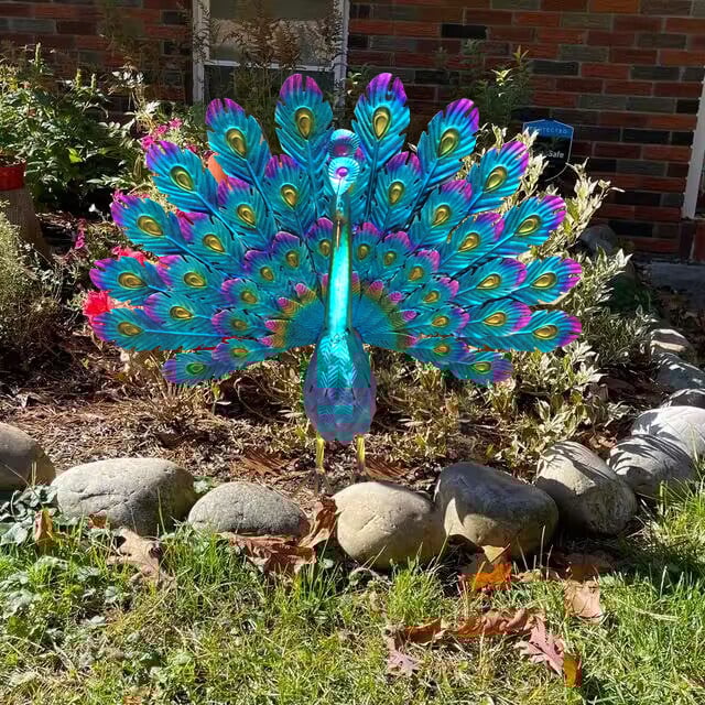 💖Beautiful Peacock Statue Decor🦚