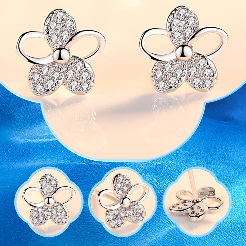 💝Stylish S925 Silver Zircon One-week Earrings Set (6 Pairs)