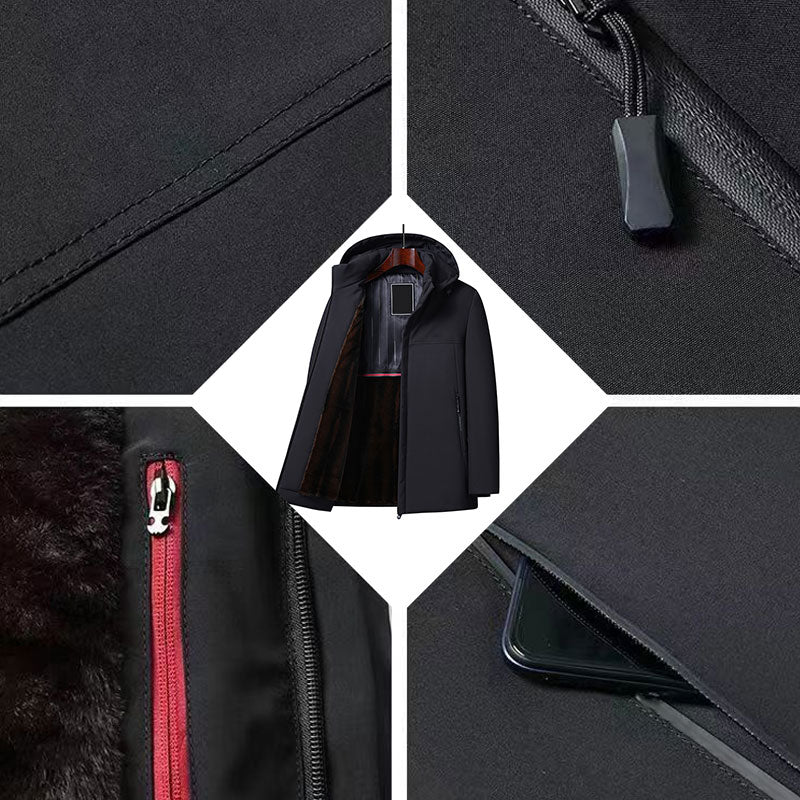 ✨Men's Thick Thermal Hooded Parka