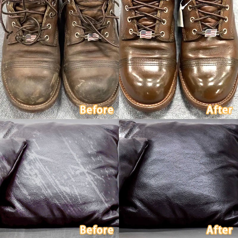 Leather Conditioner Refinishing Spray & Cleaner