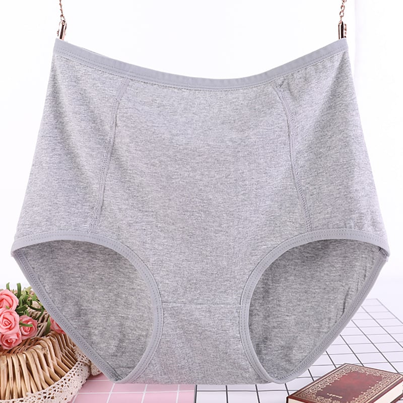Large size pure cotton hygroscopic and antibacterial underwear