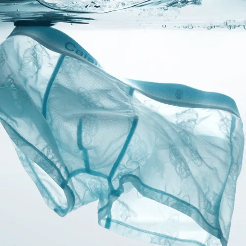 Men's Owl Print Ice Silk Boxer