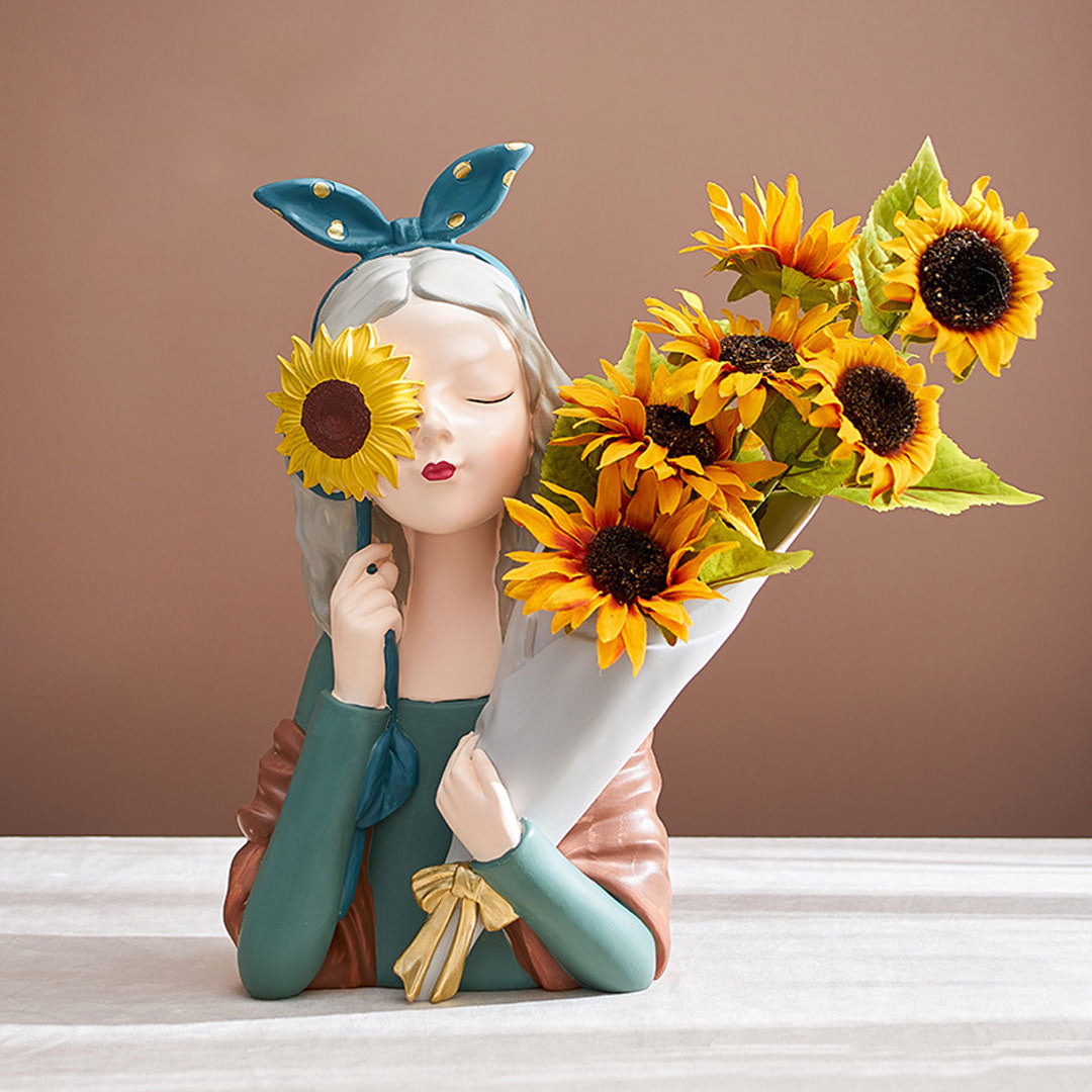 Sunny Flower Vase