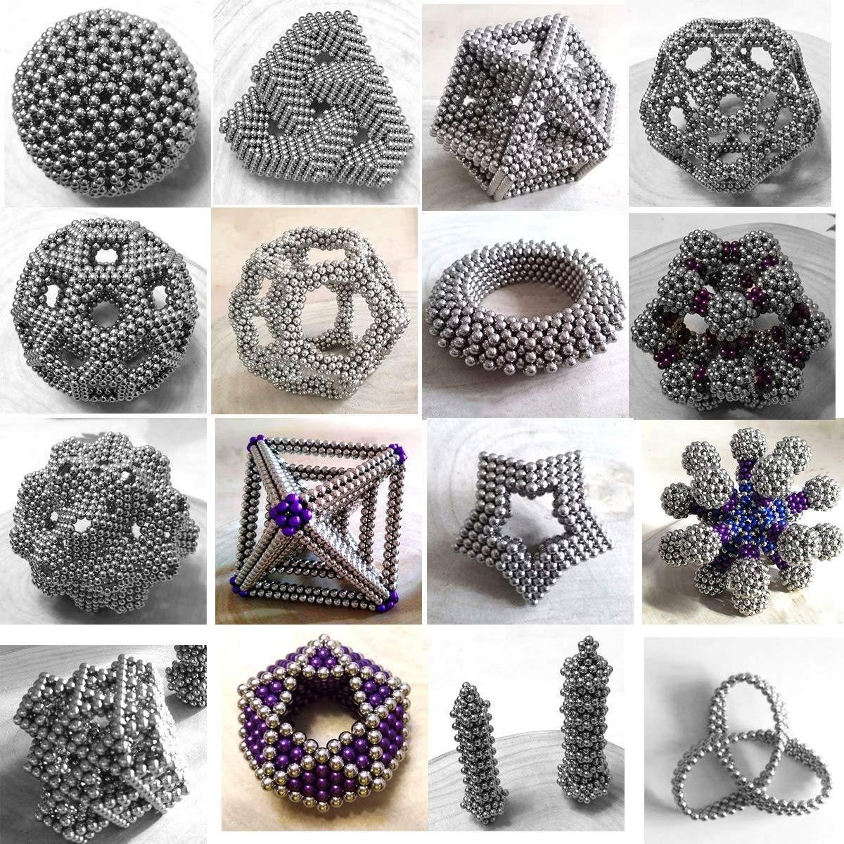 Multi Colored  216 Pcs/ 512 Pcs Magnetic Balls