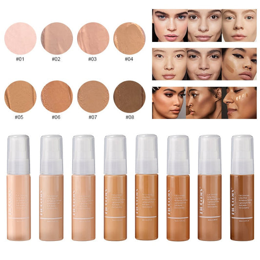 🔥  Professional Makeup Concealer Liquid Foundation