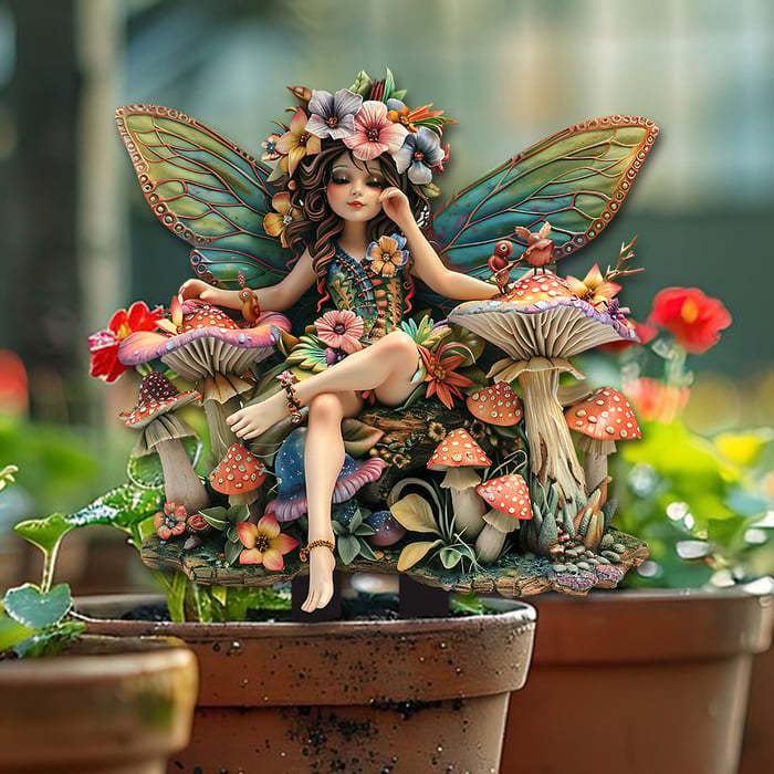 Bohemian Fairy Flower Pot Decoration