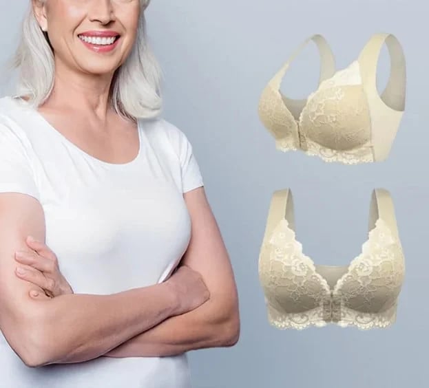 🔥Front Closure 5D Shaping Push Up Bra