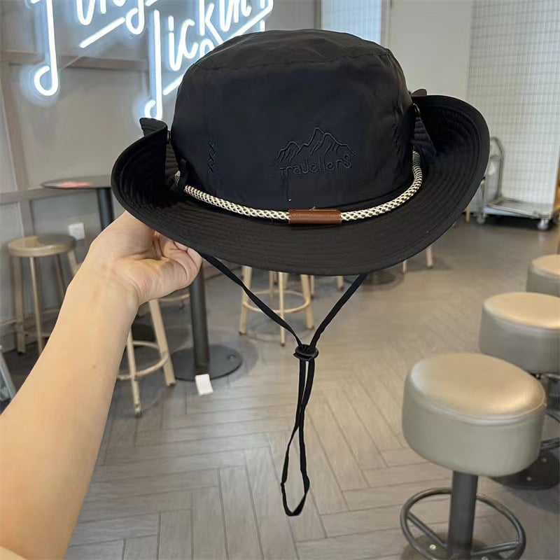 camping mountaineering sunscreen hat fishing sunshade western cowboy hat