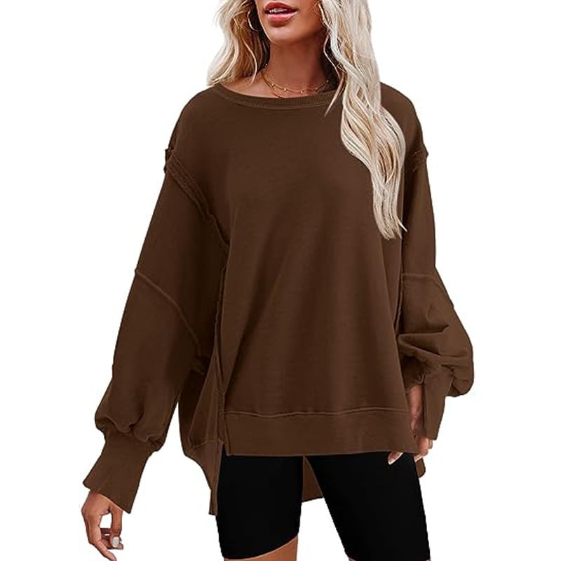 Womens Oversized Crewneck Sweatshirts