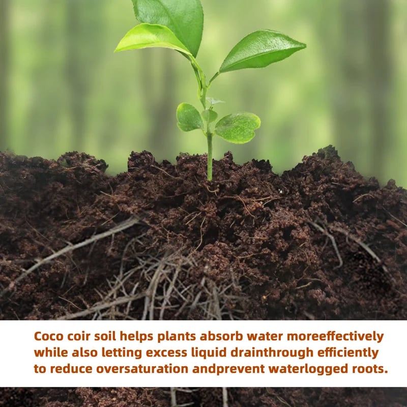 ⏰ - Premium Organic Coconut Coir Bricks For Plants