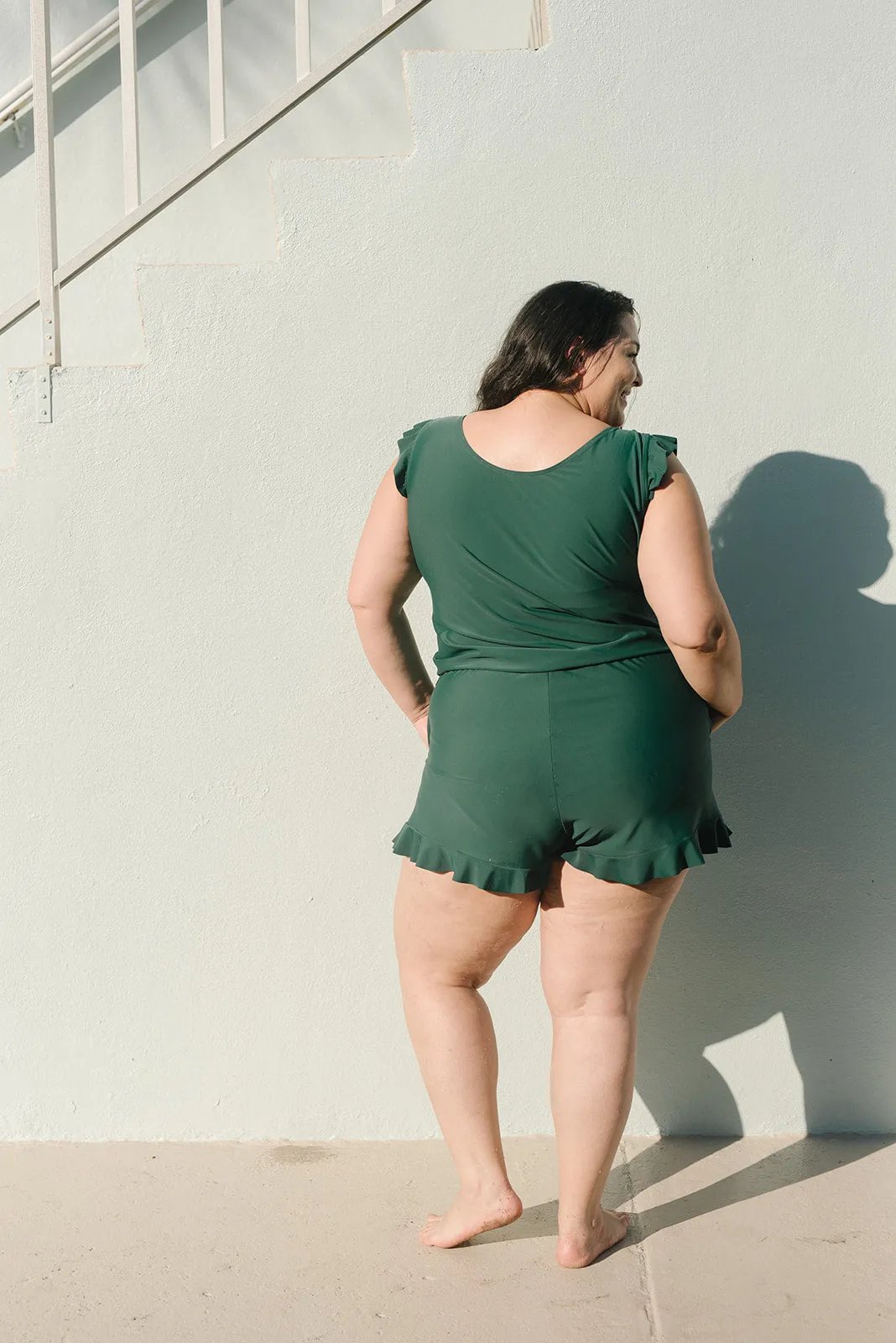 😍 Swim Romper Built-in Bra👗Detachable bra cup