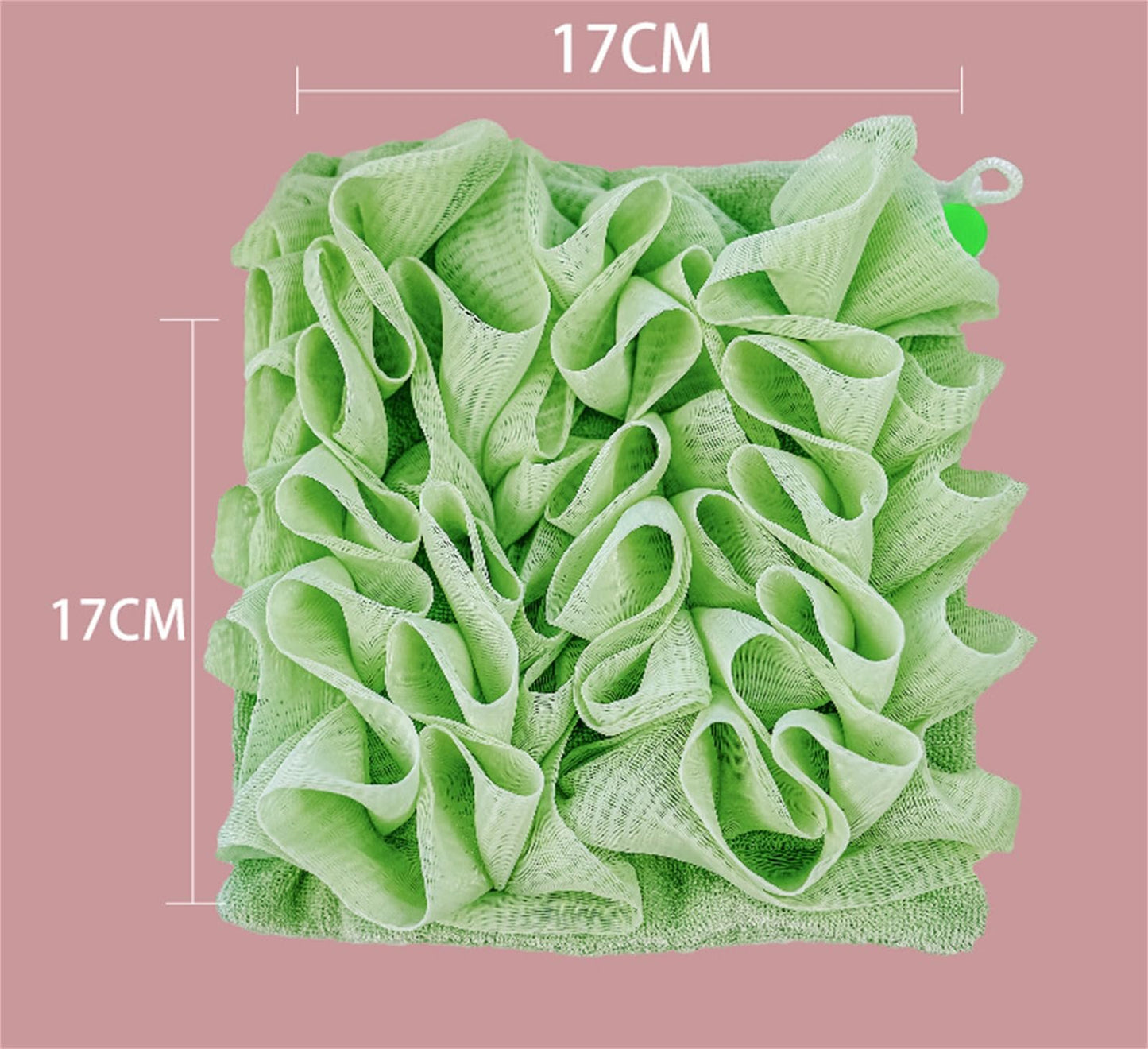 2-in-1 Bath Sponge & Washcloth