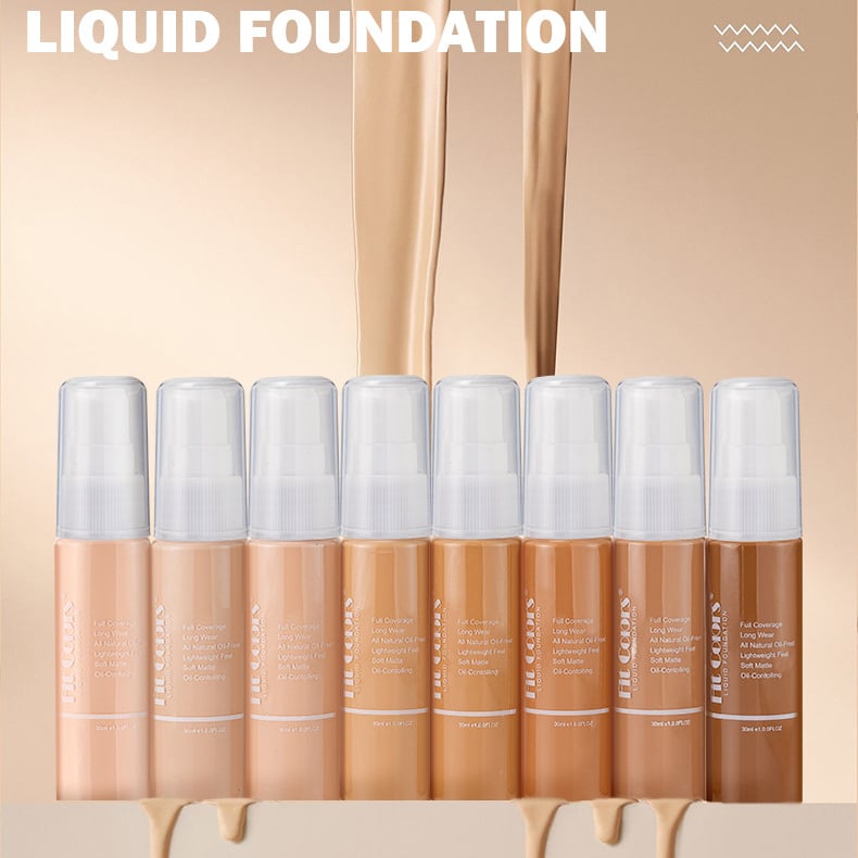 🔥  Professional Makeup Concealer Liquid Foundation