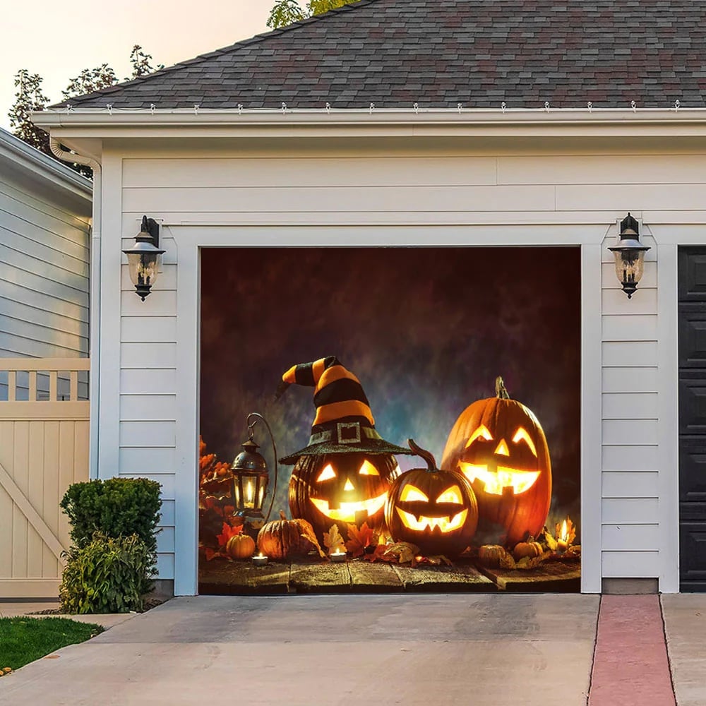 Halloween  Garage Door Decoration