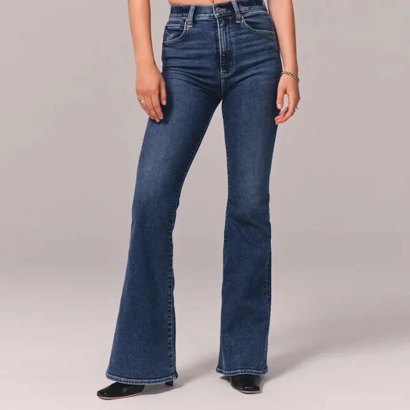 Ultra High Rise Stretch Flare Jean