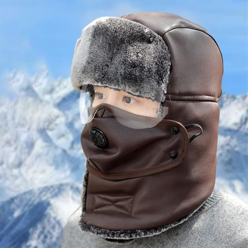 Windproof Warm Riding Mask with Anti-Fog Lenses