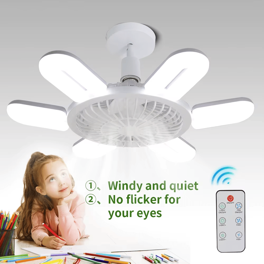 New Remote Control Fan Light