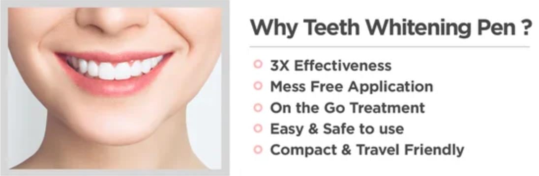 🌹 Teeth Whitening Pen