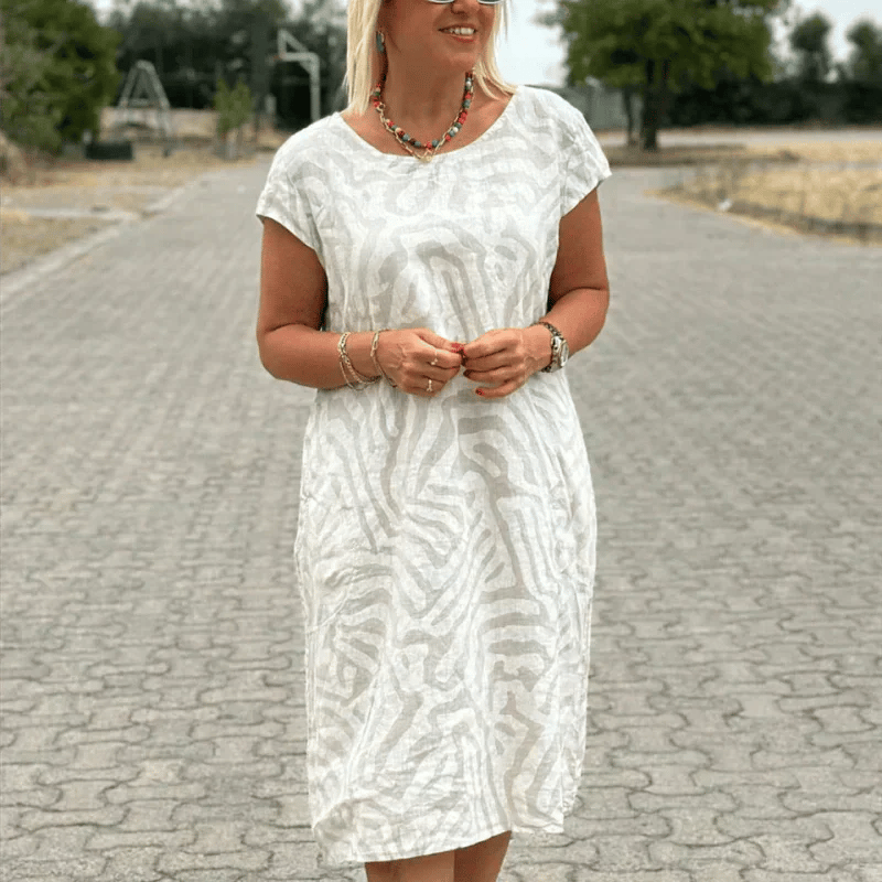 New Boho Vintage Casual Printed Dress