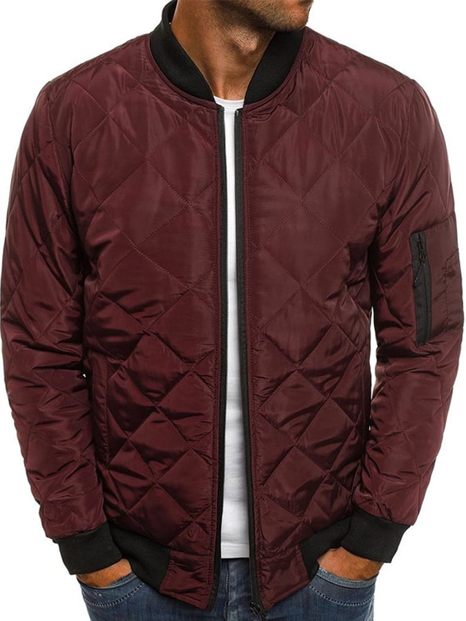 Men's Retro Pleated Cotton Casual Coat