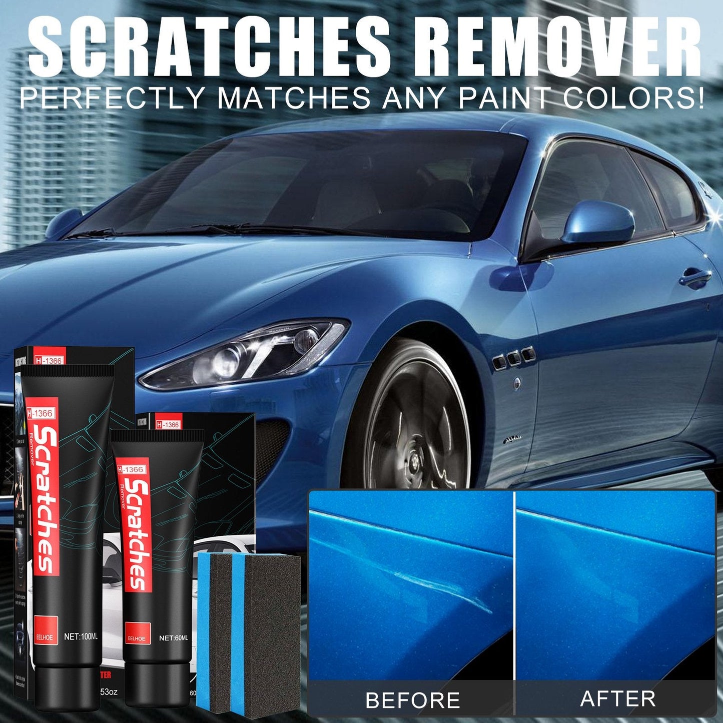 💕Premium Car Scratch Removal Kit