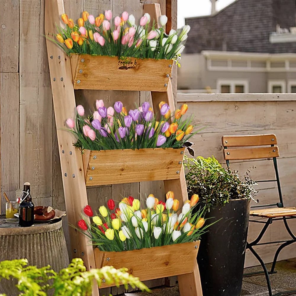 Limited Discount-Outdoor Artificial Tulips Flowers💐