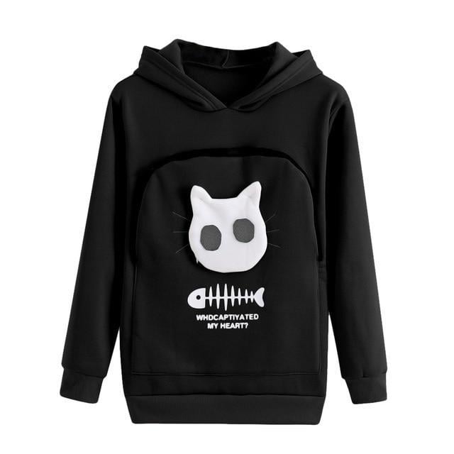 🔥 Cat Lovers Hoodie Cuddle Pouch