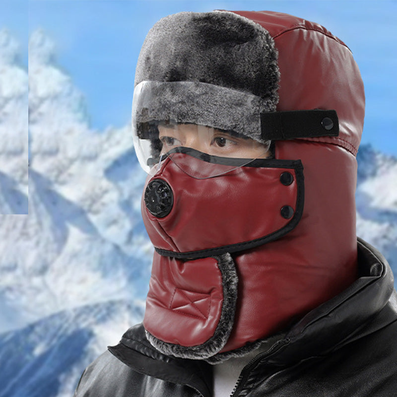 Windproof Warm Riding Mask with Anti-Fog Lenses