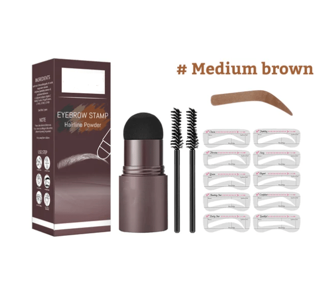 New Eyebrow Stamp Stencil Kit