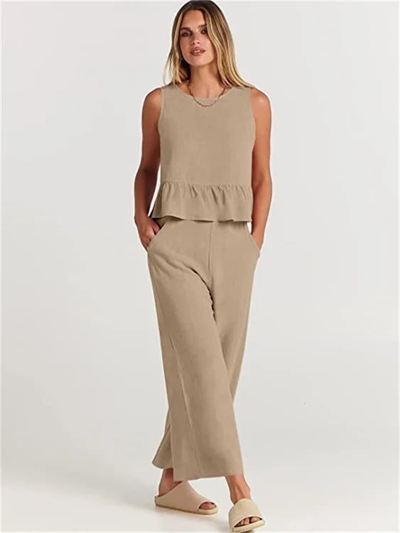 WOMEN'S SUMMER CASUAL 2 PIECE SET