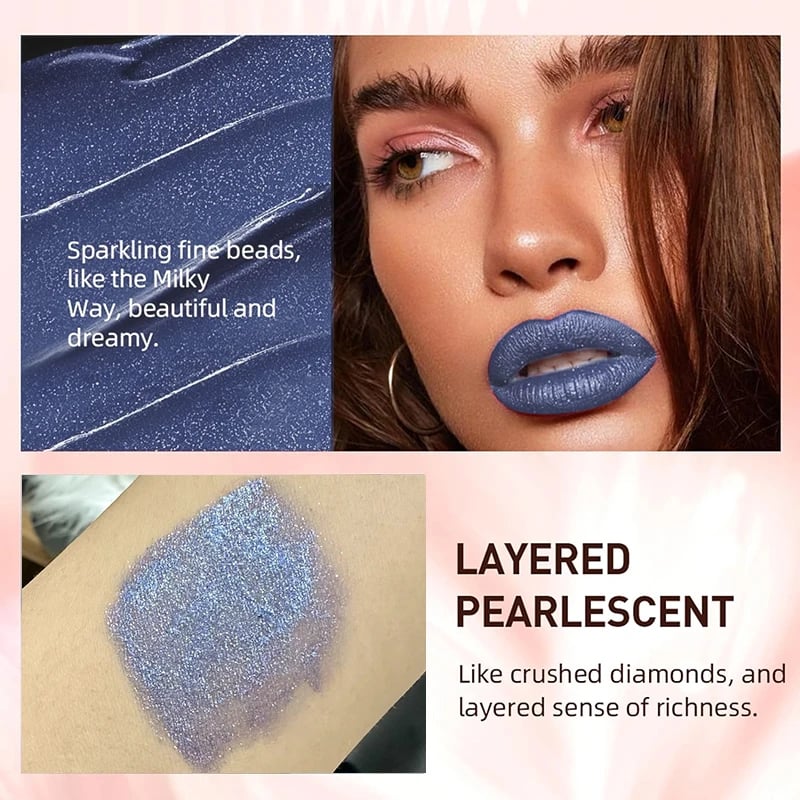 🔥 Metallic Liquid Diamond Glitter Lipstick🎁