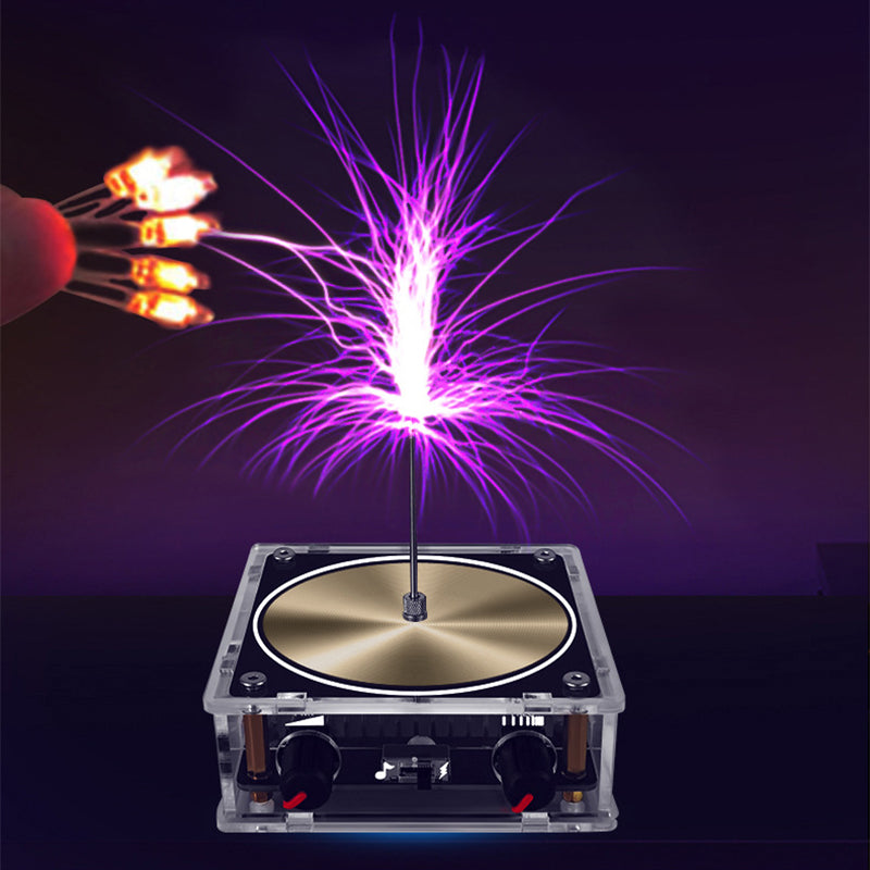 Touchable Artificial Lightning Spark Musical Coil