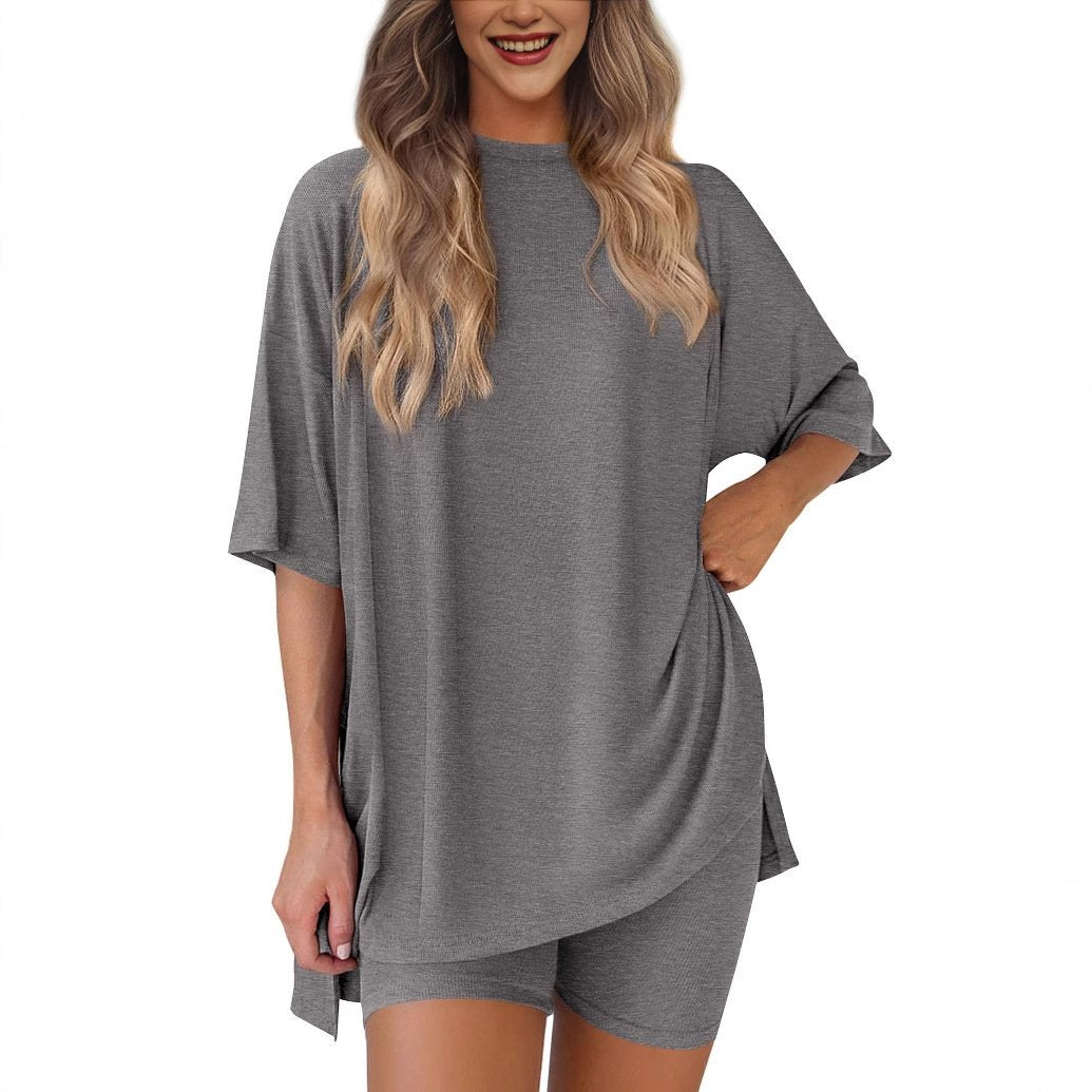 Women's Summer Casual Oversized Two-Piece Set