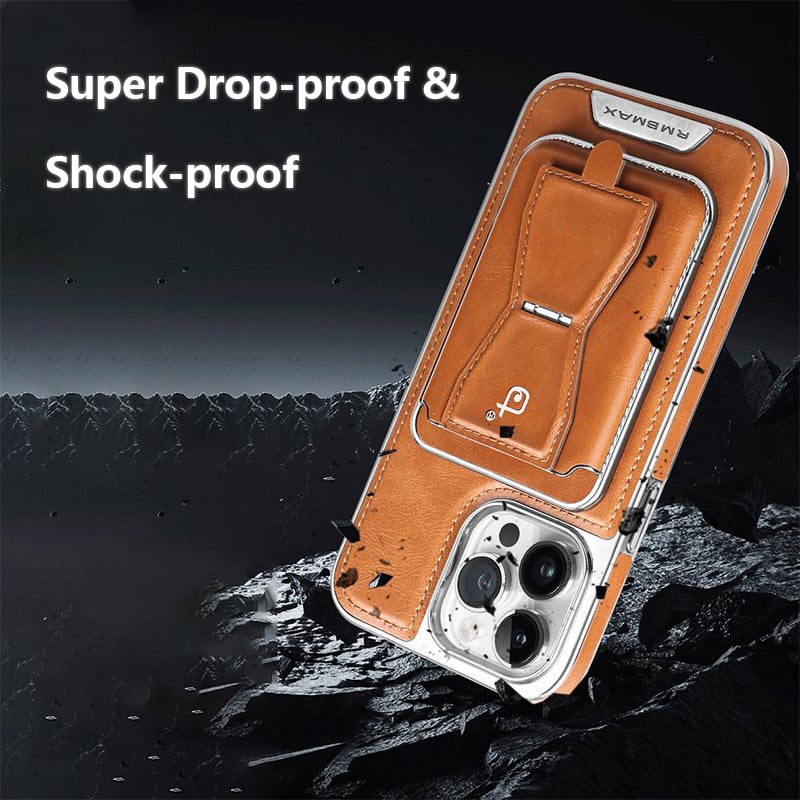 Skin striae Magnetic iPhone Case with Removal Card Holder
