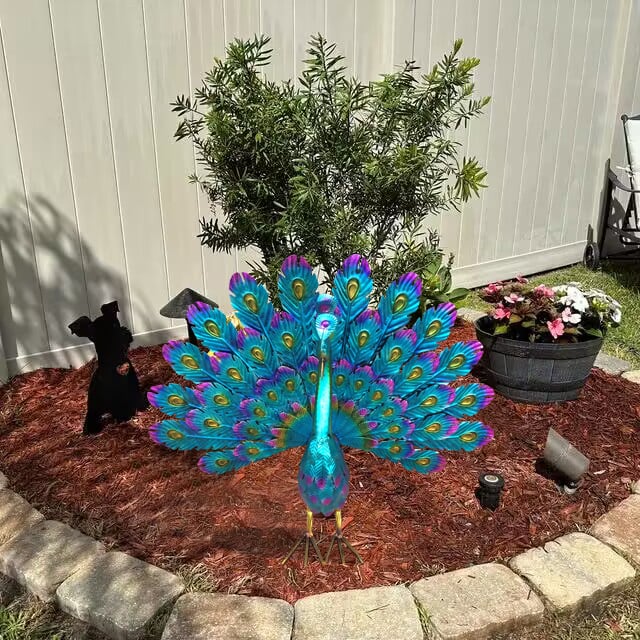 💖Beautiful Peacock Statue Decor🦚