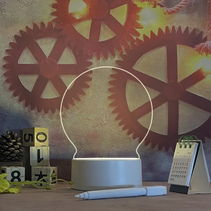 🔥NOTE BOARD CREATIVE LED NIGHT LIGHT