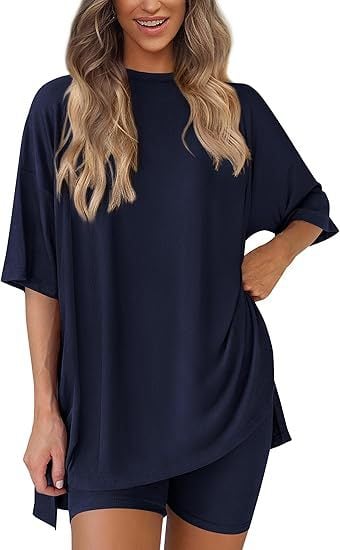 Women's Summer Casual Oversized Two-Piece Set