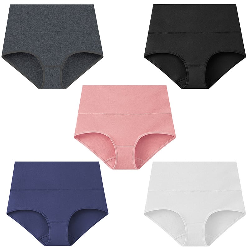 Women's High Waisted Cotton Underwear
