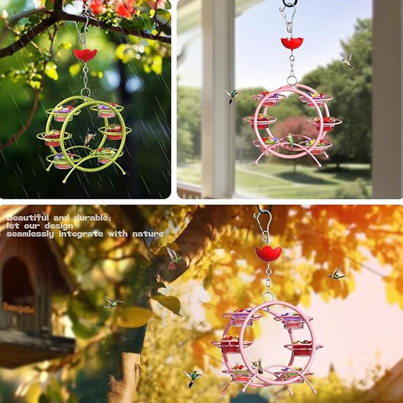💖Pinwheel-Shaped Outdoor Hummingbird Feeder