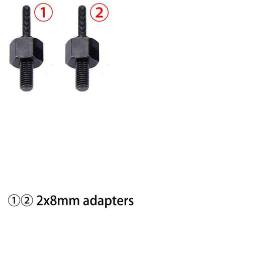 LED ghost claw rearview mirror