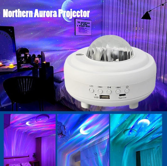 ✨Northern Lights Aurora Projector - Lost in the enchanting starry sky