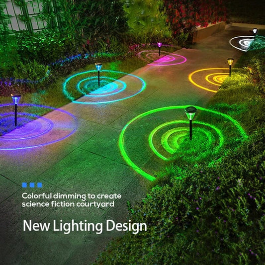 Solar Lamp Outdoor Induction Inserted Lawn Lamp