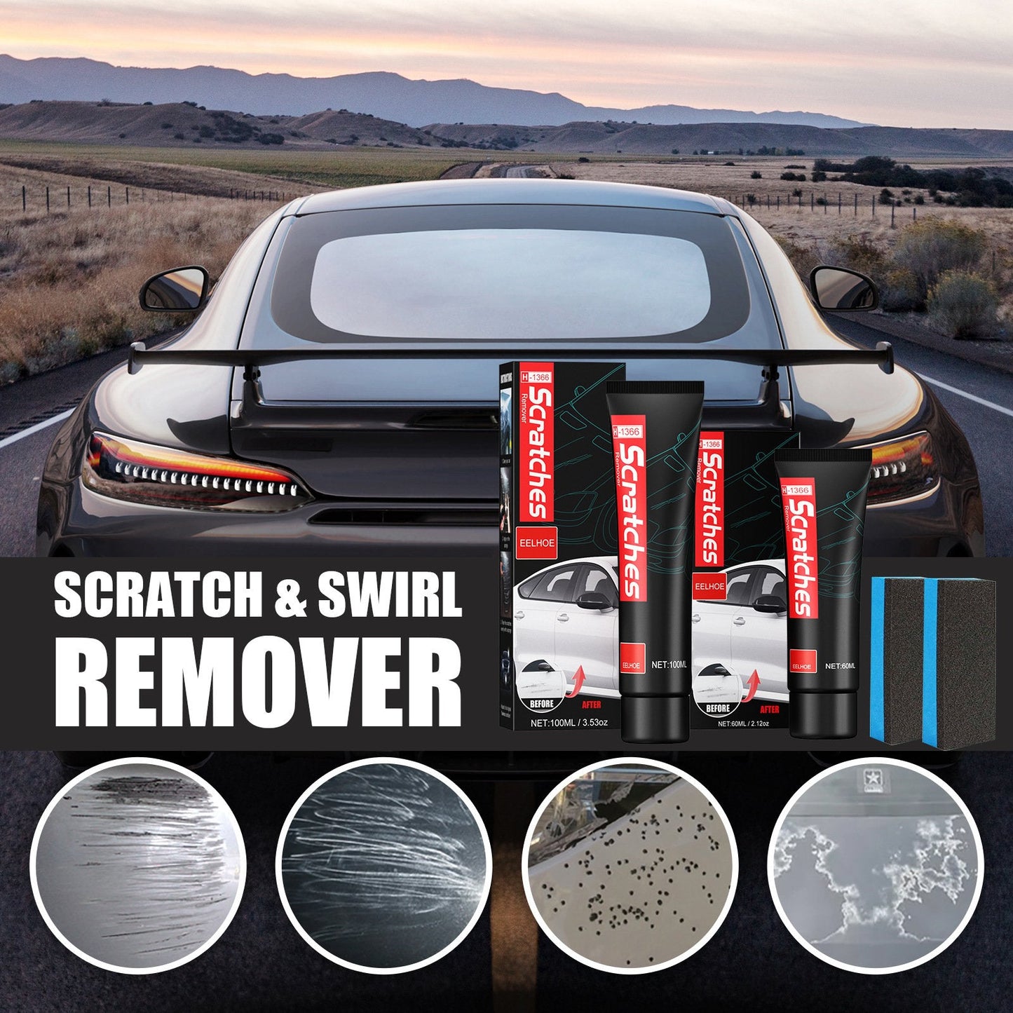 💕Premium Car Scratch Removal Kit