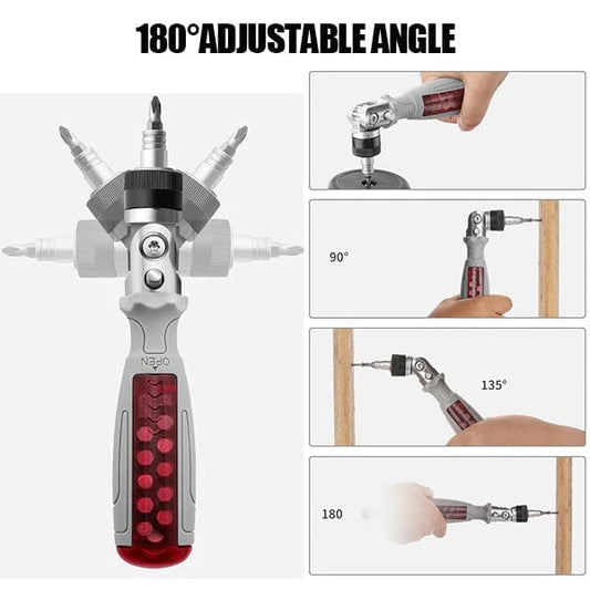10 In 1 Ratcheting Multitool Screwdriver Set