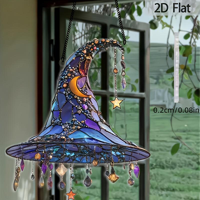 Witch Hat Design Hanging Ornament
