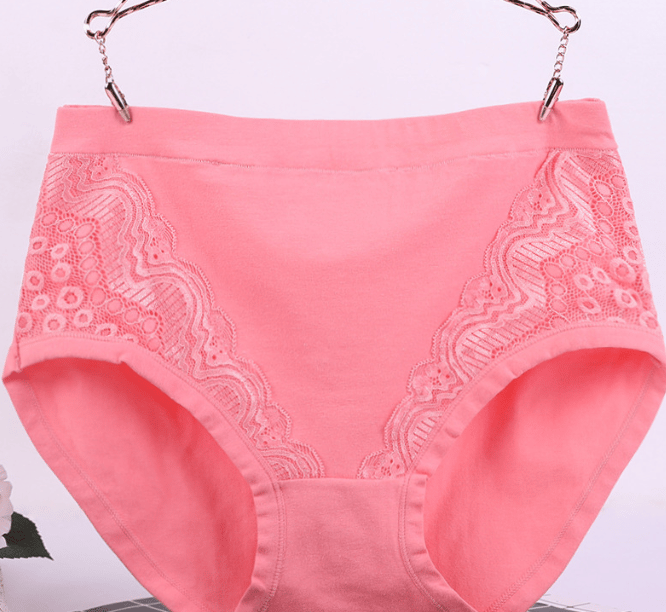 Plus Size High Waist Leak Proof Cotton Panties